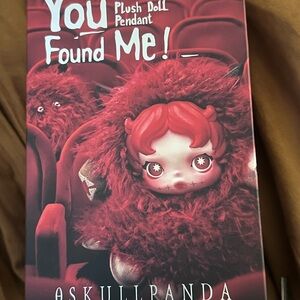 Skullpanda Plush Doll Pendant